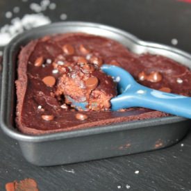 Deep Dish Molten Chocolate Cake - Recipe photo by mangia