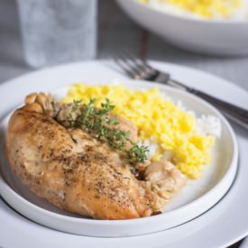 Slow Cooked 40 Clove Garlic Chicken - Recipe photo by todaysnest