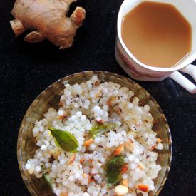 Sago Pearl Upma - Recipe photo by thesundayfoodapprentice