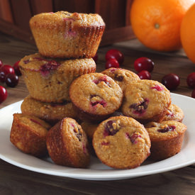 Cranberry-Orange Muffins - Recipe photo by Paleo Newbie