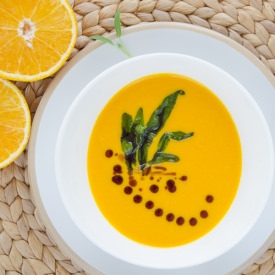 Pumpkin Soup with Oranges - Recipe photo by Proven Kitchen