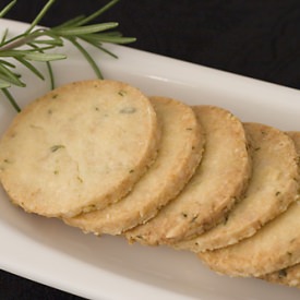 Parmesan & Rosemary Cookies - Recipe photo by Bethanie112