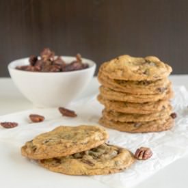 Spicy Pecan Chocolate Chunk Cookies - Recipe photo by Malgosia