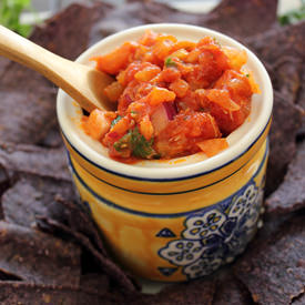Crab Vodka Salsa - Recipe photo by HomeSkillet