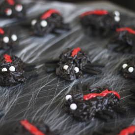 Chocolate Red Back Spiders - Recipe photo by hotlyspiced