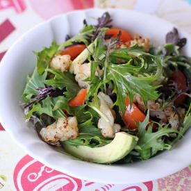 Grilled Squid and Rocket Salad - Recipe photo by rsmacaalay
