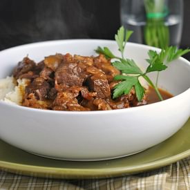 Crock Pot Beef Burgundy - Recipe photo by PreventionRD