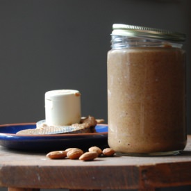 Maple Almond Butter - Recipe photo by uprootfromor