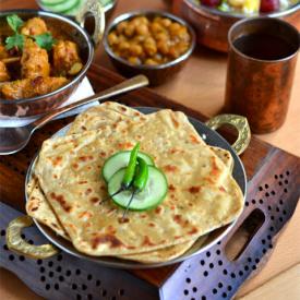 Mirch Ajwain Paratha Spicy Paratha - Recipe photo by Indian Khana