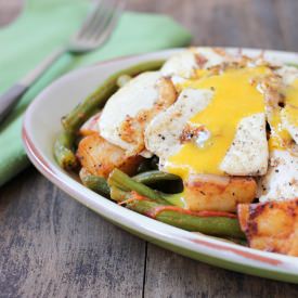 Fried Vegan Egg - Recipe photo by luminousvegans