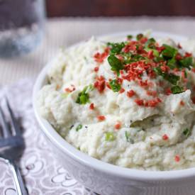 Mashed Cauliflower - Recipe photo by luminousvegans