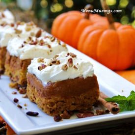 Pumpkin Upside Down Cake - Recipe photo by ModernMom