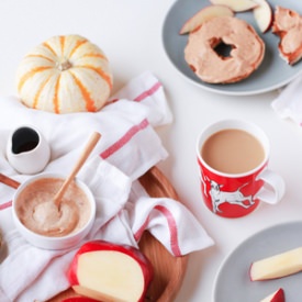 Pumpkin Spice Cream Cheese - Recipe photo by papernstitch