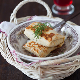 "Blintzes" with Cabbage - Recipe photo by cooking melangery