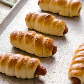 Pretzel Dogs - Recipe photo by Vegan Yack Attack