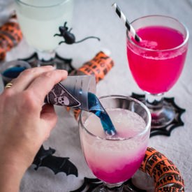 Color Changing Halloween Drink - Recipe photo by elviira