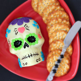Day of the Dead Appetizer - Recipe photo by Hungry Happenings