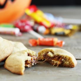 Candy Bar Surprise Cookie - Recipe photo by CieraDesign