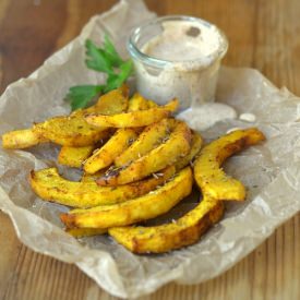 Oven Baked Pumpkin Chipotle Fries - Recipe photo by theviewfromgreatisland