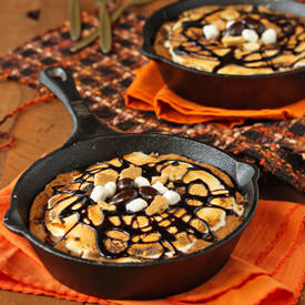 Rocky Road S'mores Skillet Cookie - Recipe photo by ELaBau