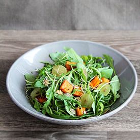 Roasted Pumpkin Arugula Salad - Recipe photo by Blog cu Legume