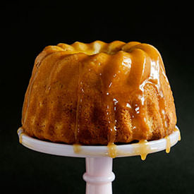 Caramel Chocolate Bundt Cake - Recipe photo by CrumbsCorkscrews