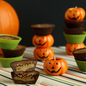 Healthy Peanut Butter Cups (Vegan) - Recipe photo by OutToLunchCreations