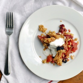 Gluten-Free Apple Crisp - Recipe photo by brooklynsupper