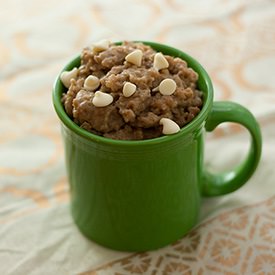 White Mocha Oatmeal - Recipe photo by HiddenFruitsAndVeggies