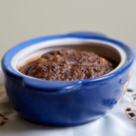 Chocolate Apple Clafoutis - Recipe photo by whiness