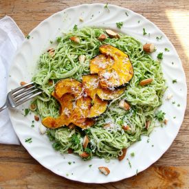 Parsley Almond Pesto - Recipe photo by kitchenvignettes