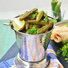 Pickle Flavored Okra - Recipe photo by cubesnjuliennes