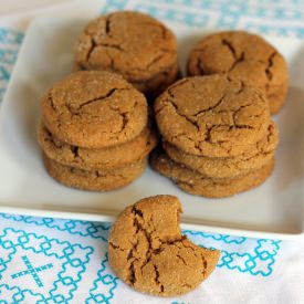 Whole Wheat Ginger Spice Cookies - Recipe photo by aliceandlois