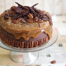 Chocolate Turtle Torte - Recipe photo by sprinklebakes