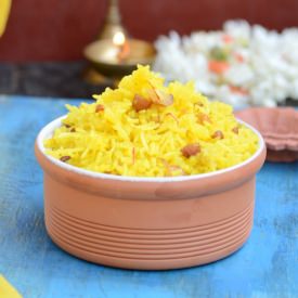 Meethe Chawal - Recipe photo by Whiskaffair
