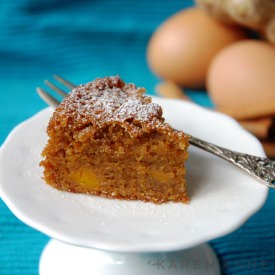 Spicy Pumpkin Cake with Orange Peel - Recipe photo by Karen Anne Cakes