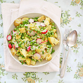 Spring Pea and Potato Salad - Recipe photo by vanillasplash
