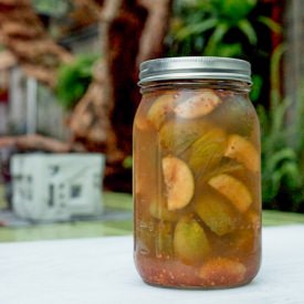 Pickled Feijoa Guavas - Recipe photo by TheHorticult