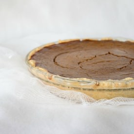 Pumpkin Pie with a Press-In Crust - Recipe photo by peteandbuzz