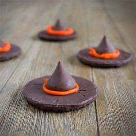 Chocolate Witches' Hats - Recipe photo by CookTheStory