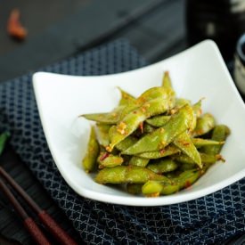 Spicy Edamame - Recipe photo by Just One Cookbook