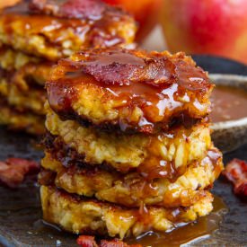Apple, Cheddar and Bacon Fritters - Recipe photo by closetcooking