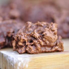 Chocolate Walnut Clusters - Recipe photo by thevegetarianginger