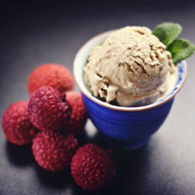 Matcha Lychee Ice Cream - Recipe photo by OhTheThingsWellMake