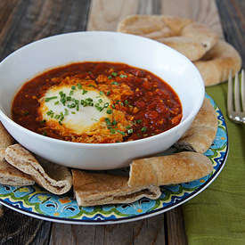 Shakshuka – Israeli Breakfast! - Recipe photo by Unruly Bliss