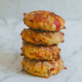 Tomato & Blue Cheese Biscuits - Recipe photo by SoLetsHangOut