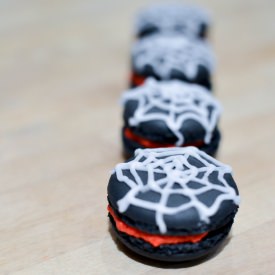 Halloween Macarons - Recipe photo by Urvashi Roe