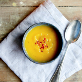 Pumpkin, Coconut and Chili Soup - Recipe photo by minta