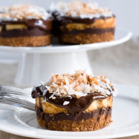Almond Joy Cheesecakes - Recipe photo by Sweettwist