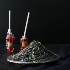 Squid Ink Pasta - Recipe photo by foodfashionparty